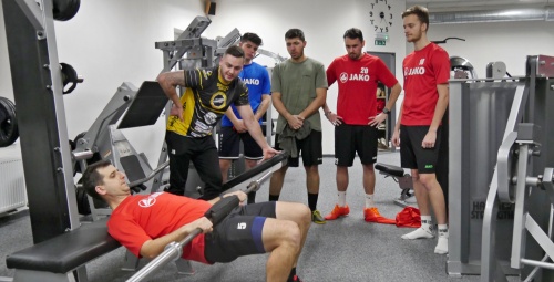 muži A, první trénink roku 2023 ve fitness centru, 10.1.2023, foto: Václav Mlejnek